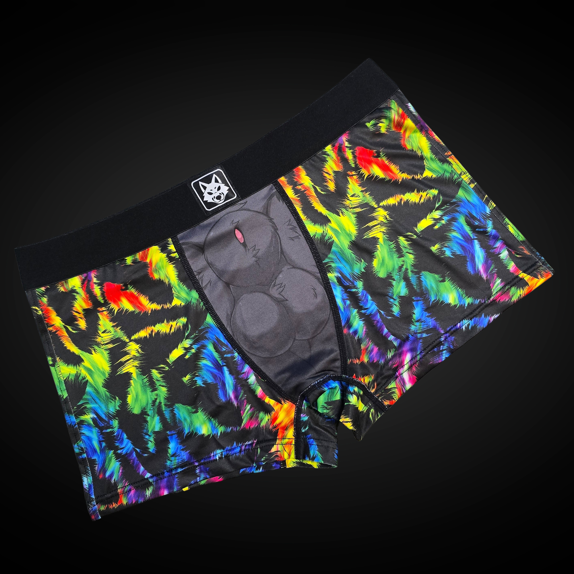 SYS Canine (Black/Rainbow) - Trunks