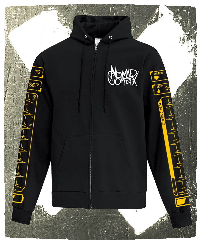 EKG - Zip Hoodie – Nomad Complex EKG - Zip Hoodie – Nomad Complex