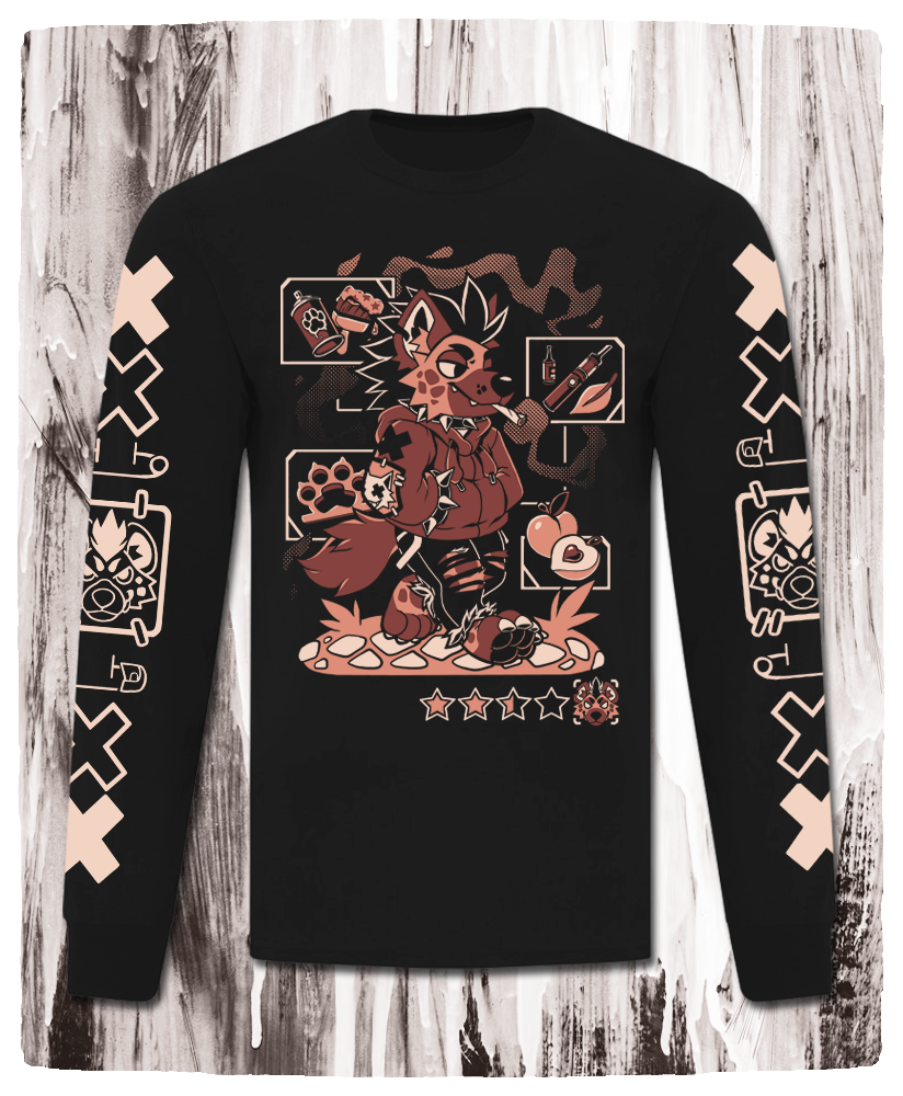 Gnoll Stroll - Long Sleeve Tee