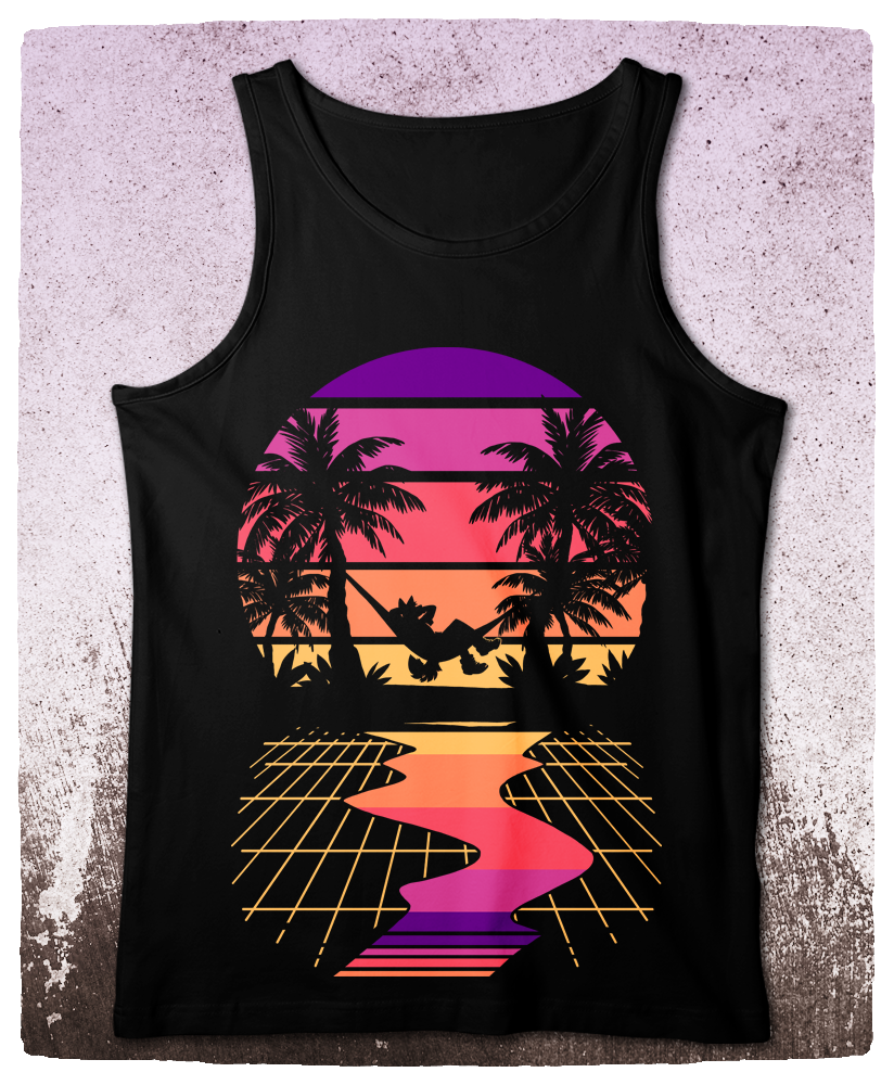 Vibin' (Sunset) - Tank Top