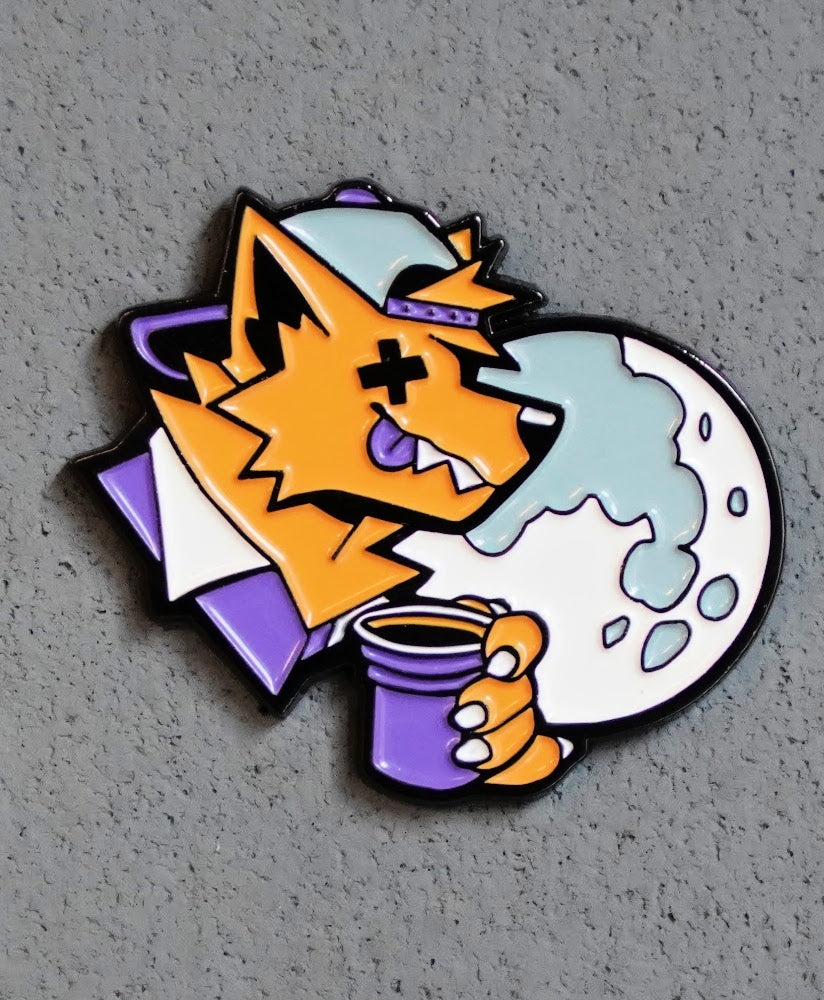 3 Wolf Moon - Enamel Pin