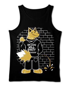 Am Dog, Will Party - Tank Top