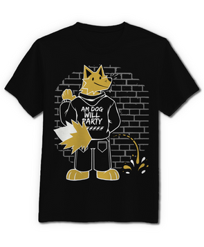 Am Dog, Will Party - T-Shirt